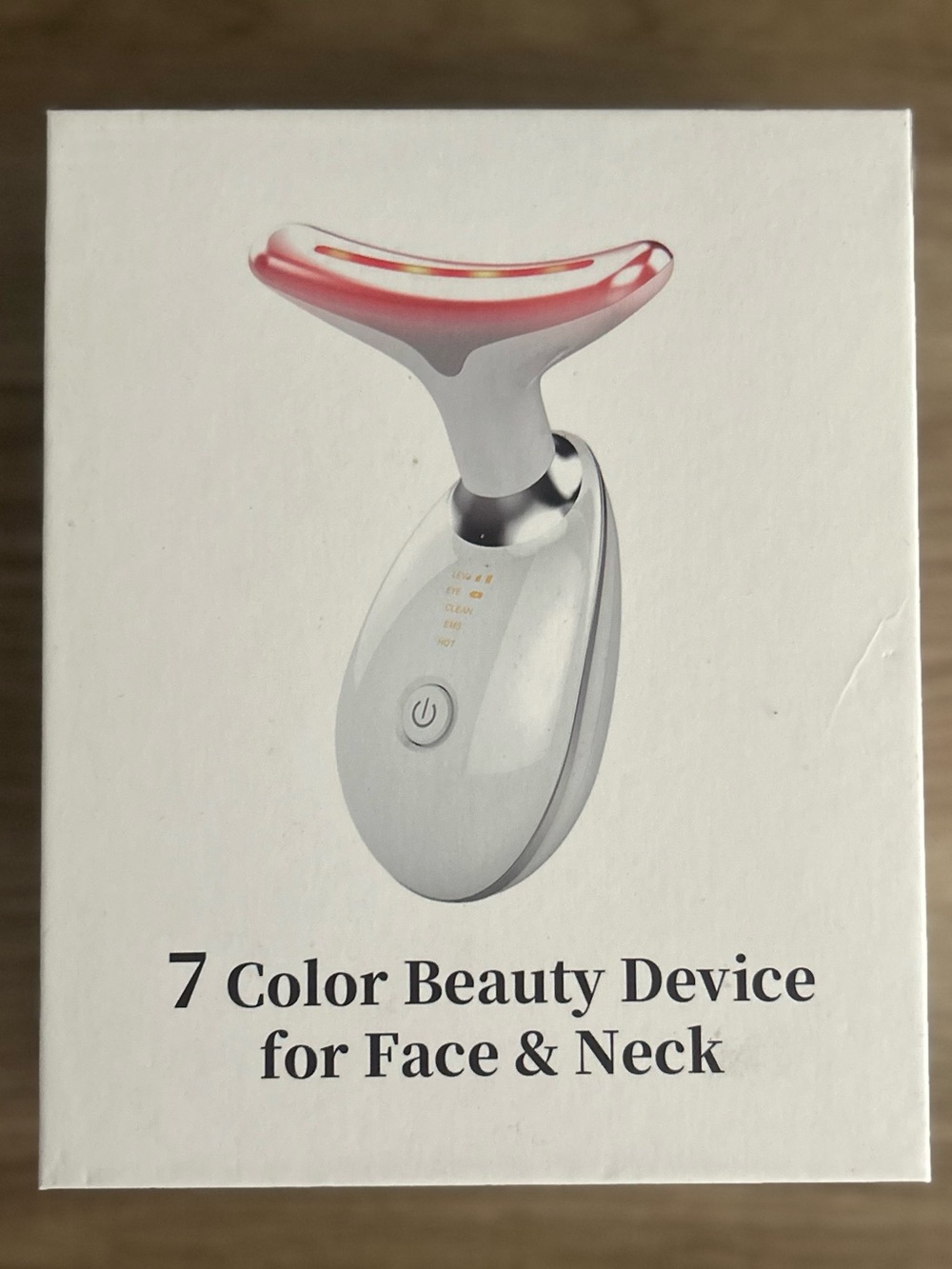 NIB 7 Color LED Face & Neck Beauty Device